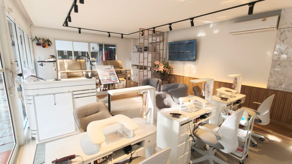 Soda Studio Nail Salon interior