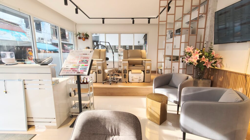 Soda Studio Nail Salon interior