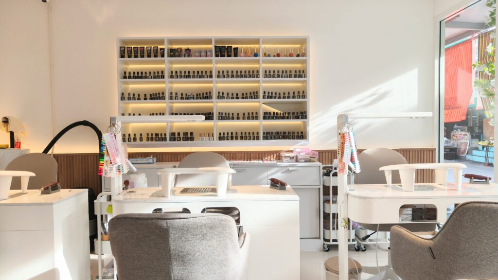 Soda Studio Nail Salon Bankok interior