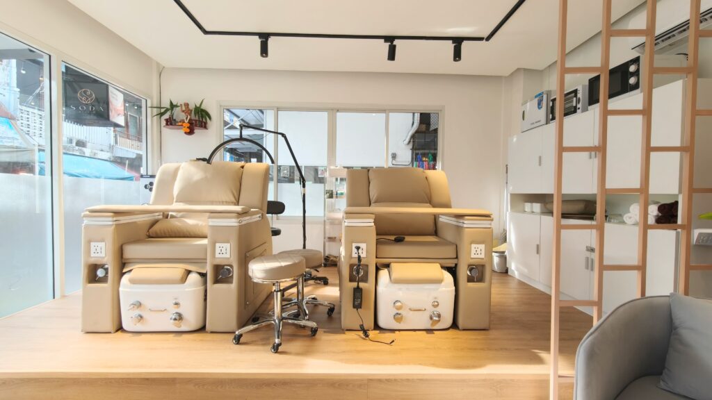 Soda Studio Nail Salon Bankok spa interior